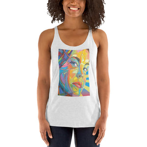 "Face" tank top